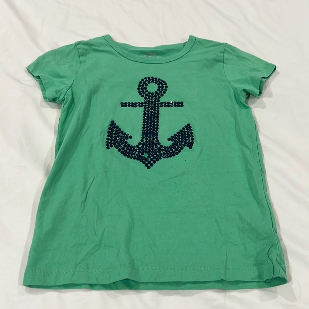 Crew cuts anchor girls tee shirt